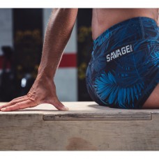 Training short multicolor MAUI NIGHTS for women | SAVAGE BARBELL
