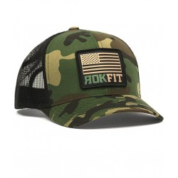 Casquette camo AMERICAN FLAG | ROKFIT