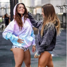 Hoodie multicolor TIE DYE| HEXXEE