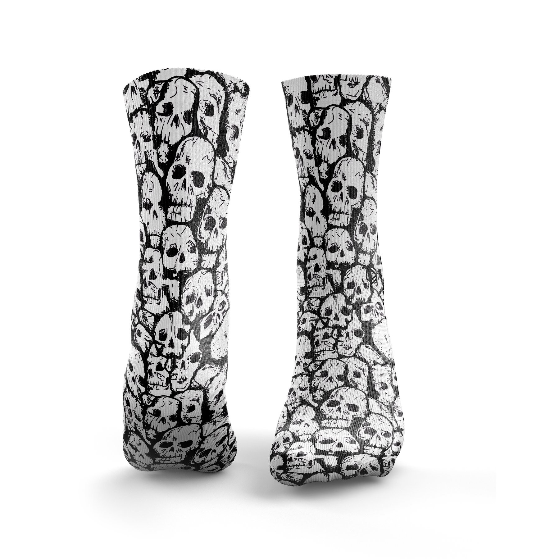 Chaussettes noires DEADLY SKULLS| HEXXEE SOCKS — Noir · Taille L (43-46)