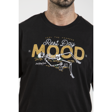 T-Shirt  THUNDERNOISE noir REST DAY