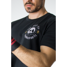 T-Shirt noir ONE MORE REP | THUNDERNOISE