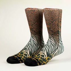 Chaussettes multicolores ANIMAL KINGDOM| WODABLE