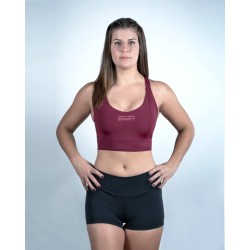 Training bra burgundy NS GAMMA | ROKFIT