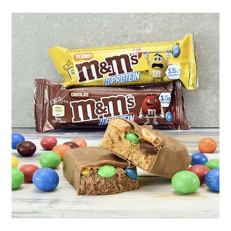 Pack de 12 barres protéinées M&M'S PROTEIN I MARS PROTEIN