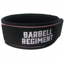 PRINCESS Straight Weightlifting Belt Pink | BARBELL REGIMENT