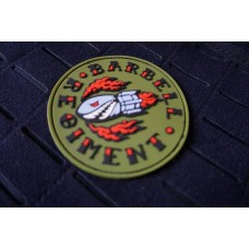 THE BOMB 3D silicone velcro patch | BARBELL REGIMENT