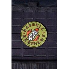 THE BOMB 3D silicone velcro patch | BARBELL REGIMENT