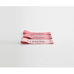 Pack of 3 fabric resistance bands pink | PICSIL SPORT