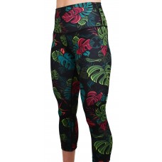 Training legging 3/4 mid waist multicolor ALL-OHA | PROJECT X