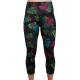Training legging 3/4 mid waist multicolor SUPER MONSTERA | PROJECT X