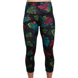 Training legging 3/4 mid waist multicolor ALL-OHA | PROJECT X