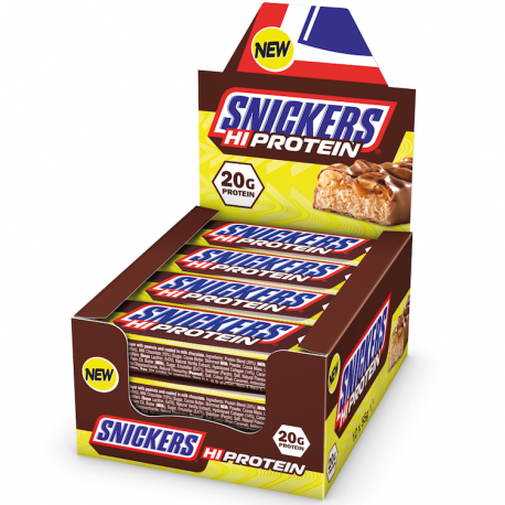 Pack de 12 Barres protéinées SNICKERS | MARS PROTEIN