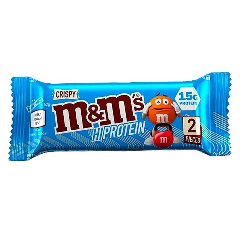 Pack de 12 barres protéinées M&M'S PROTEIN CRISPY I MARS PROTEIN