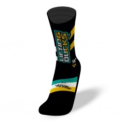 Black workout socks LIFTING DUCKS RETRO 90S | LITHE APPAREL
