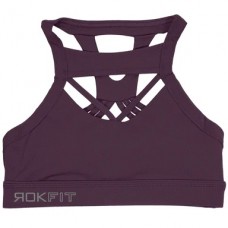 Brassière femme violette THE LACEY PLUM | ROKFIT