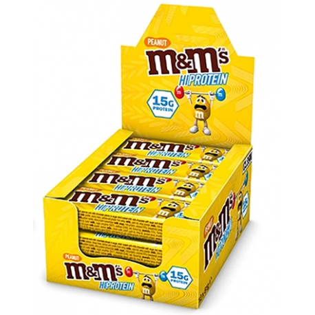 Pack of 12 Protein bars M&M'S PEANUT PROTEIN | MARS PROTEIN