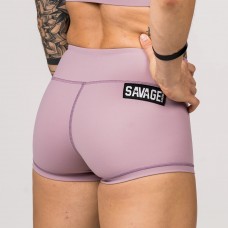 Short  femme mauve DUSK | SAVAGE BARBELL