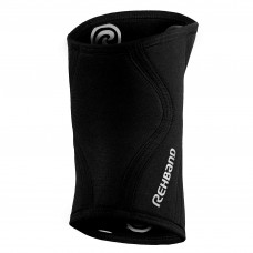 5 mm pair of Knee Sleeves Black - Silver | REHBAND