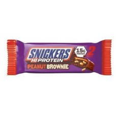 Barres protéinées SNICKERS PROTEIN PEANUT BROWNIE de la MARS PROTEIN