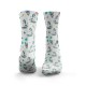White workout socks SURFING UNICORNS I HEXXEE SOCKS