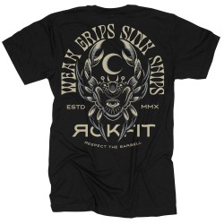 T-Shirt Homme noir WEAK GRIPS SINK SHIPS | ROKFIT