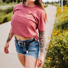 T-Shirt rose ROKFIT Unisexe pour les adeptes du crossfit