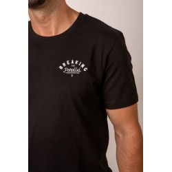 Black unisexe T-Shirt BREAKING THE PARALLEL | THUNDERNOISE