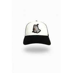 Casquette noire et blanche TRUCKER ONLY WOD | THUNDERNOISE