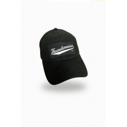 Casquette noire TRUCKER THUNDER SWOOSH | THUNDERNOISE