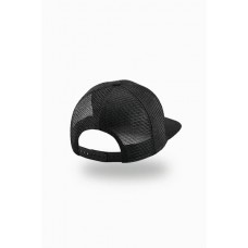 Black THUNDER SWOOSH TRUCKER CAP | THUNDERNOISE