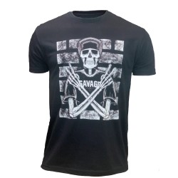 T-shirt black DEUCE'S for men | SAVAGE BARBELL