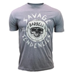 T-shirt grey SAVAGE TENDENCIES for men | SAVAGE BARBELL