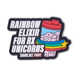 RAINBOW ELIXIR FOR RX UNICORNS PVC velcro patch | TRAIN LIKE FIGHT