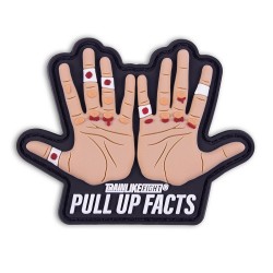 PULL UP FACTS PVC velcro patch | TRAIN LIKE FIGHT