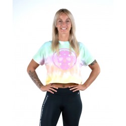 Crop Top Femme multicolore NS WINGS PRISM | NORTHERN SPIRIT