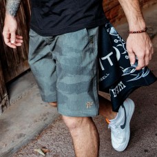 Short homme vert camo OMNI | ROKFIT