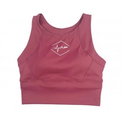Crop bra TACTICAL pink | ARDOR PROGRESS