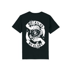T-Shirt noir NO KILOS NO GLORY | THUNDERNOISE