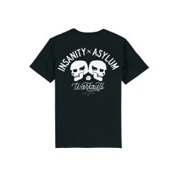Black unisexe T-Shirt INSANITY ASYLUM WORKOUTS | THUNDERNOISE