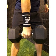 Unisex SWEATBANDS cotton black| VERY BAD WOD