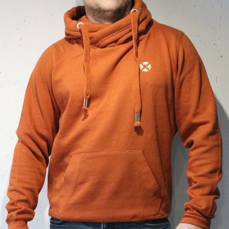 Hoodie unisex orange THE SWEETY Terracotta | VERY BAD WOD