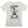 T-Shirt blanc THE BUTCHER | BARBELL REGIMENT