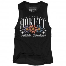 Training muscle tank black SUNBATHER for women |ROKFIT