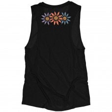Training muscle tank black SUNBATHER for women |ROKFIT