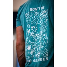 T-Shirt vert menthe DINO CREW | BARBELL REGIMENT