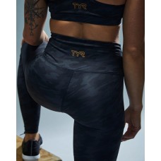 Training high waist legging black KINETIC BLACKOUT CAMO | TYR