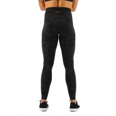 Training high waist legging black KINETIC BLACKOUT CAMO | TYR