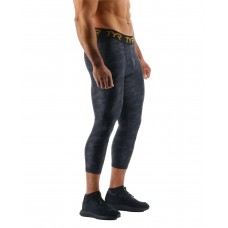 Legging homme  TYR COMPRESSION CROP - BLACKOUT CAMO