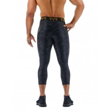 Training legging COMPRESSION CROP - BLACKOUT CAMO for men - TYR